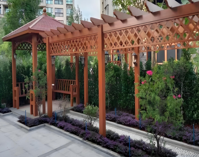 静安区凉亭葡萄架定制公司